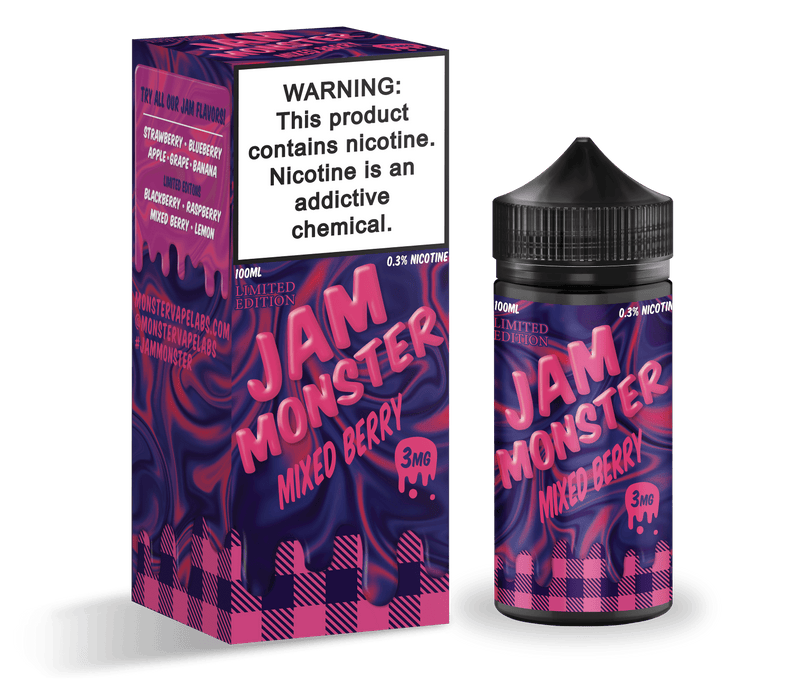 Jam Monster Mixed Berry 100ml Vape Juice