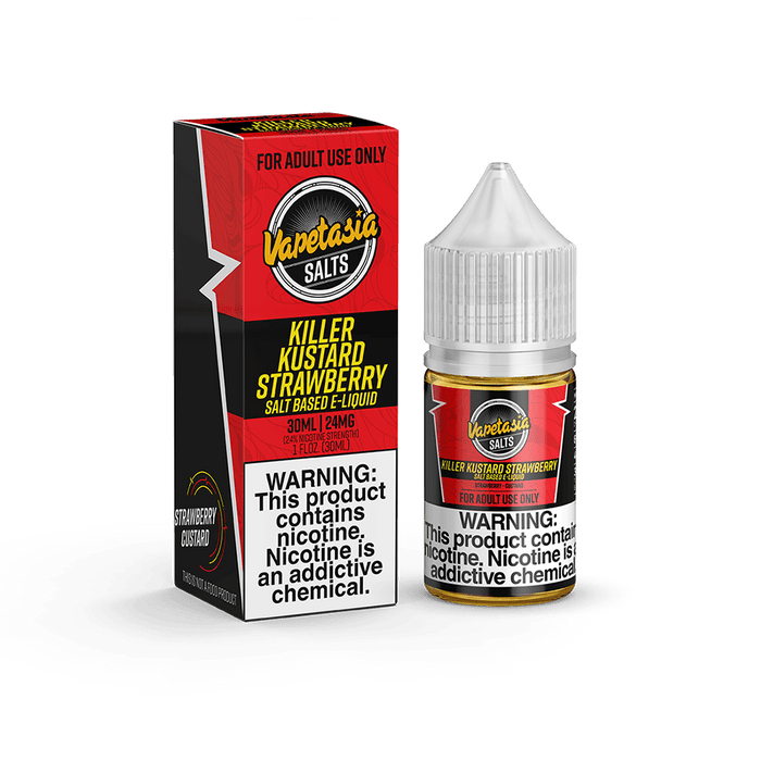 Vapetasia Salts Killer Kustard Strawberry 30ml Nic Salt Vape Juice