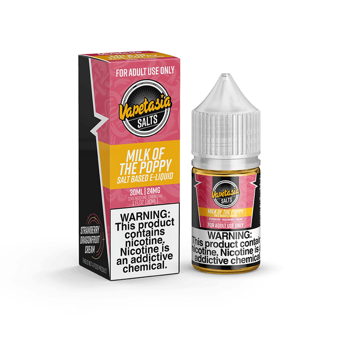 Vapetasia Salts Milk of the Poppy 30ml Nic Salt Vape Juice