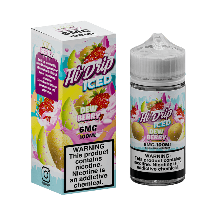 Hi-Drip Iced Dew Berry 100ml Vape Juice