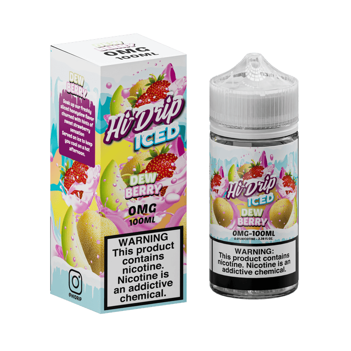 Hi-Drip Iced Dew Berry 100ml Vape Juice