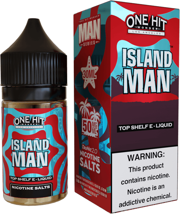 One Hit Wonder Island Man 30ml Nic Salt Vape Juice