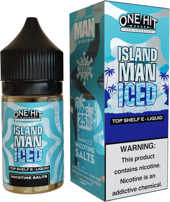 One Hit Wonder Island Man Iced 30ml Nic Salt Vape Juice