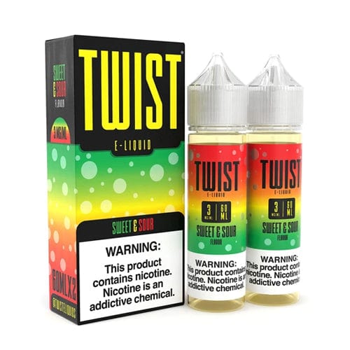 Sweet & Sour 2x 60ml (120ml) Vape Juice - Twist E-Liquids