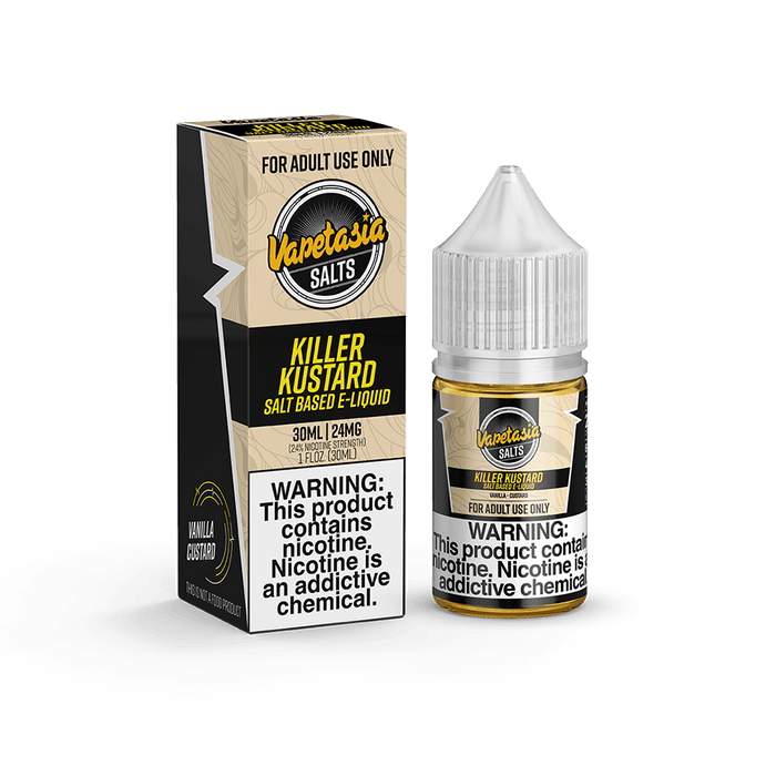 Vapetasia Salts Killer Kustard 30ml Nic Salt Vape Juice