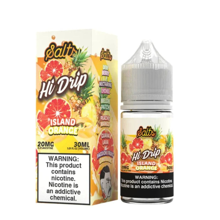 Island Orange Nic Salt Vape Juice 30ml - Hi Drip