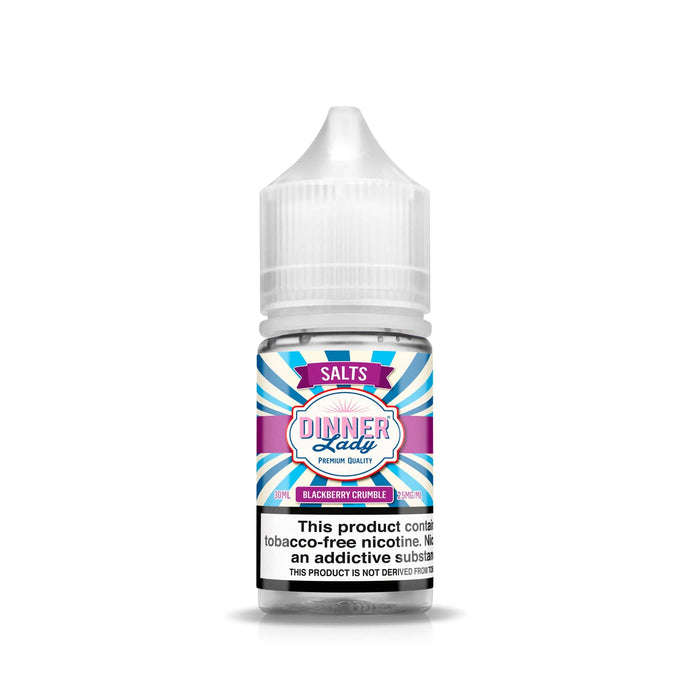 Blackberry Crumble 30ml TF Nic Salt Vape Juice - Dinner Lady Salts