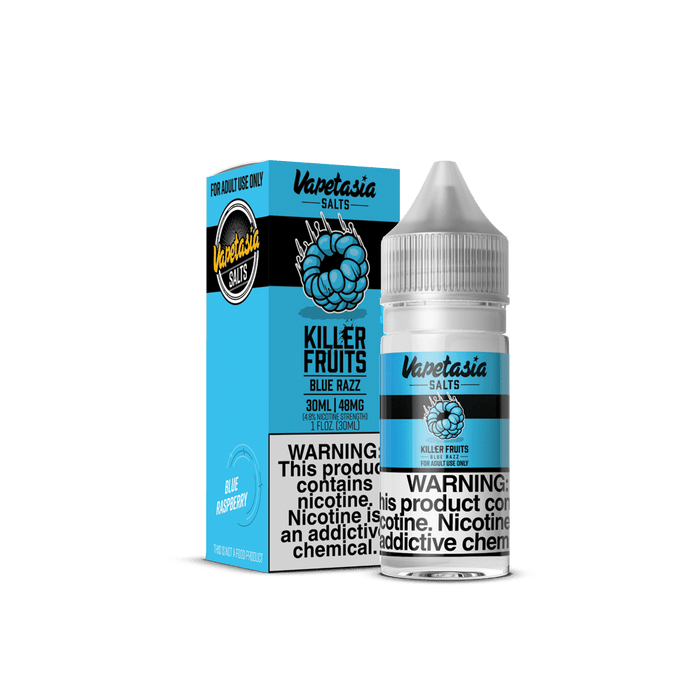 Vapetasia Salts Killer Fruits Blue Razz 30ml Nic Salt Vape Juice