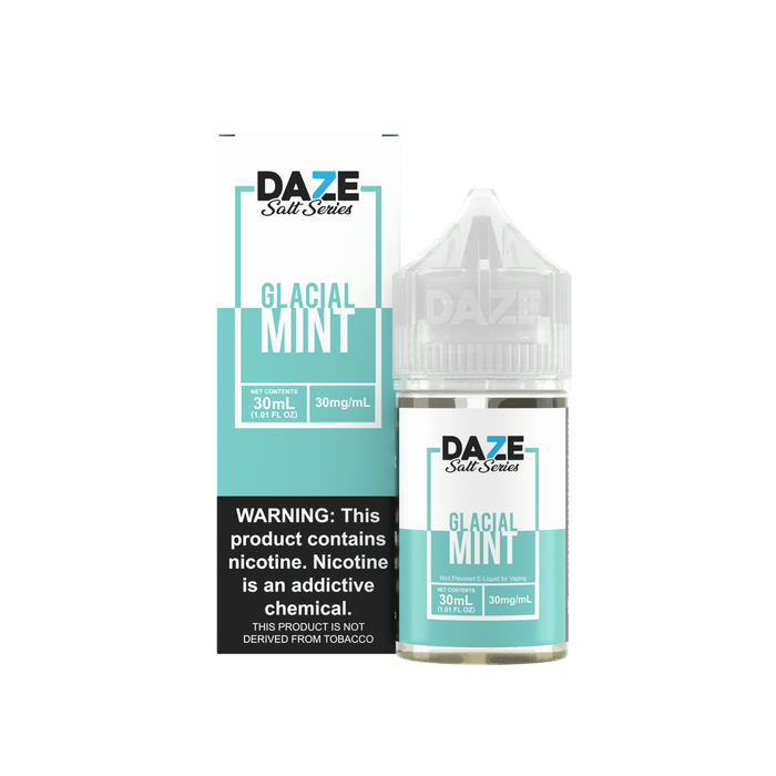 7 Daze Glacial Mint 30ml Nic Salt Vape Juice