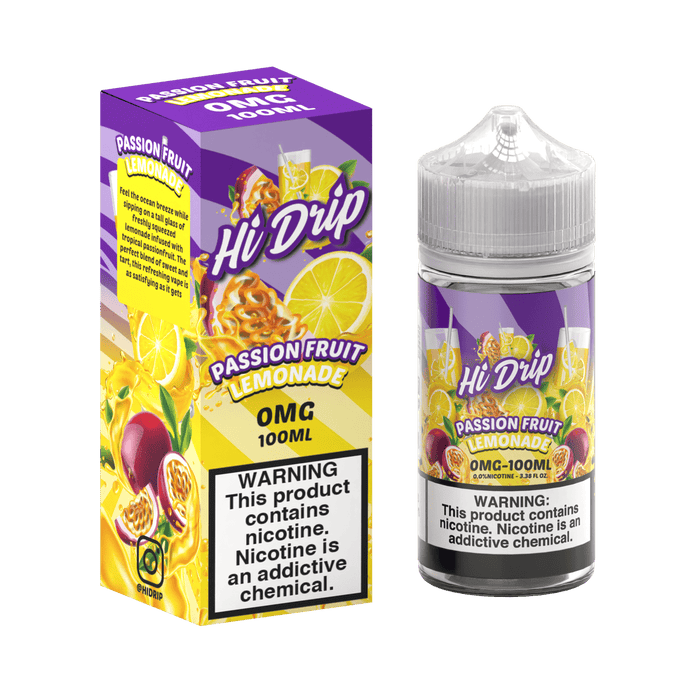 Hi-Drip Passionfruit Lemonade 100ml Vape Juice