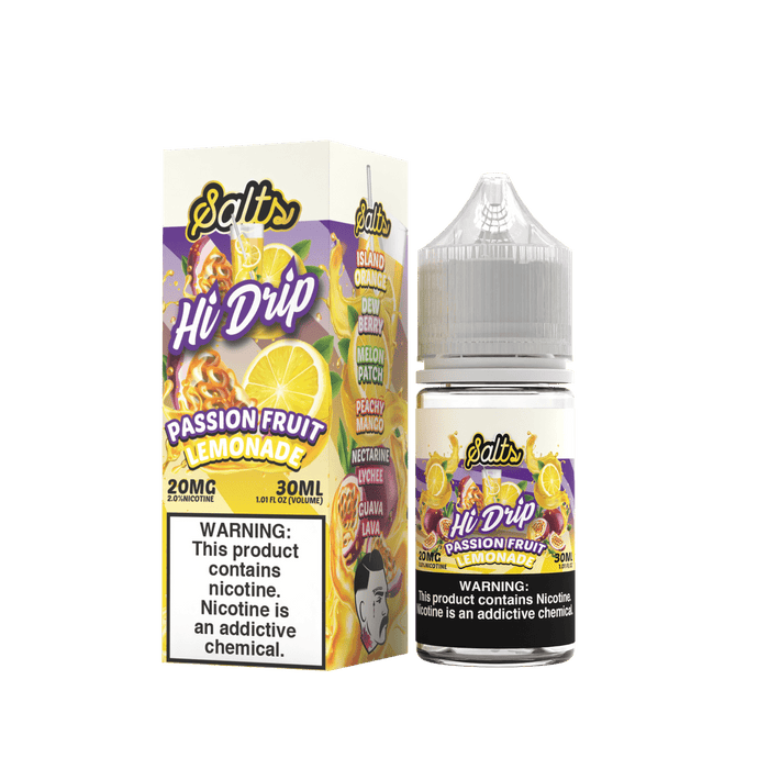 Hi-Drip Passionfruit Lemonade 30ml Nic Salt Vape Juice