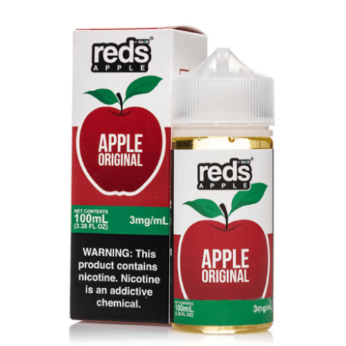 7 Daze Reds Apple Original 100ml Vape Juice