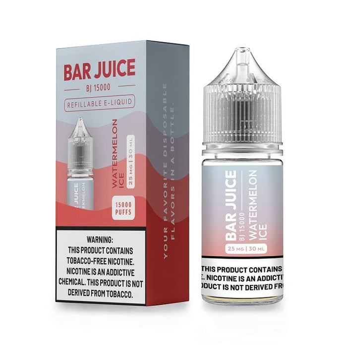 Bar Juice Watermelon Ice Nic Salt Vape Juice 30ml