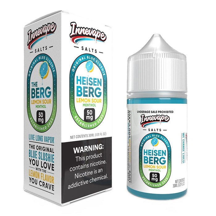 Innevape Heisenberg Lemon Sour Menthol Nic Salt Vape Juice 30ml