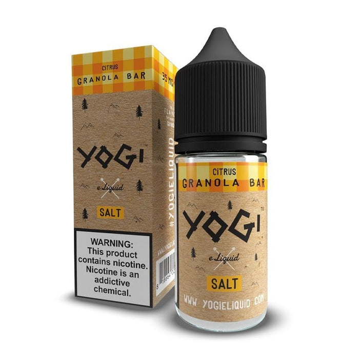 Yogi Salts Citrus Granola Nic Salt Vape Juice 30ml