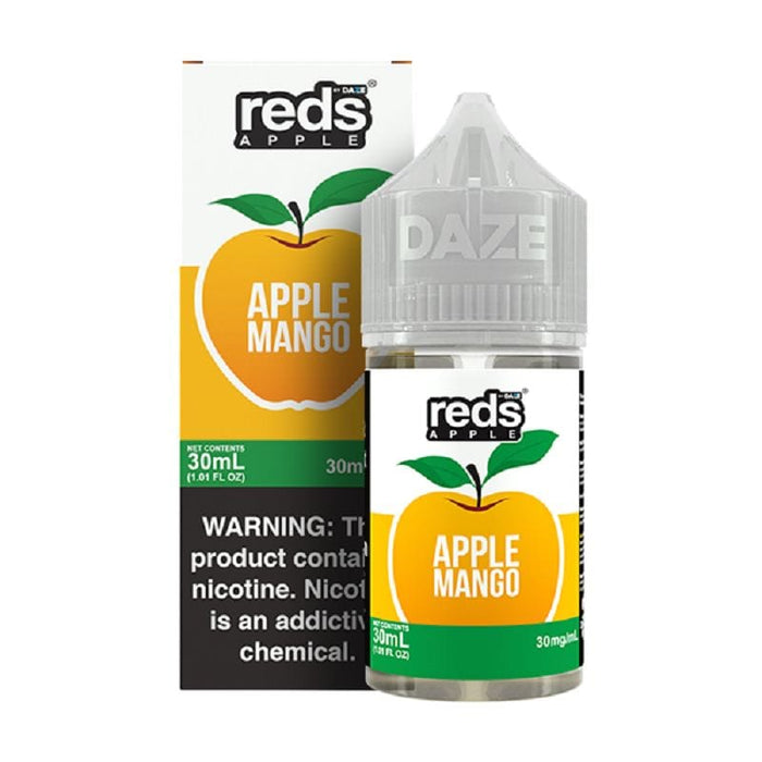 7 Daze Reds Salts Apple Mango Nic Salt Vape Juice 30ml