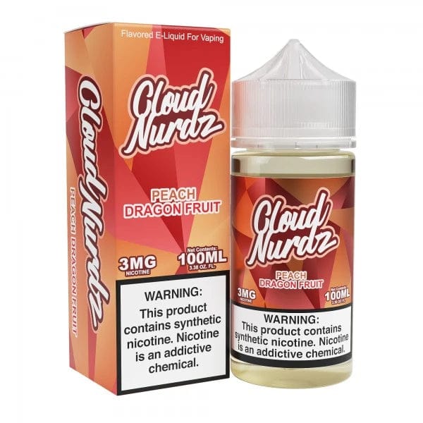 Cloud Nurdz Peach Dragon Fruit TF Vape Juice 100ml