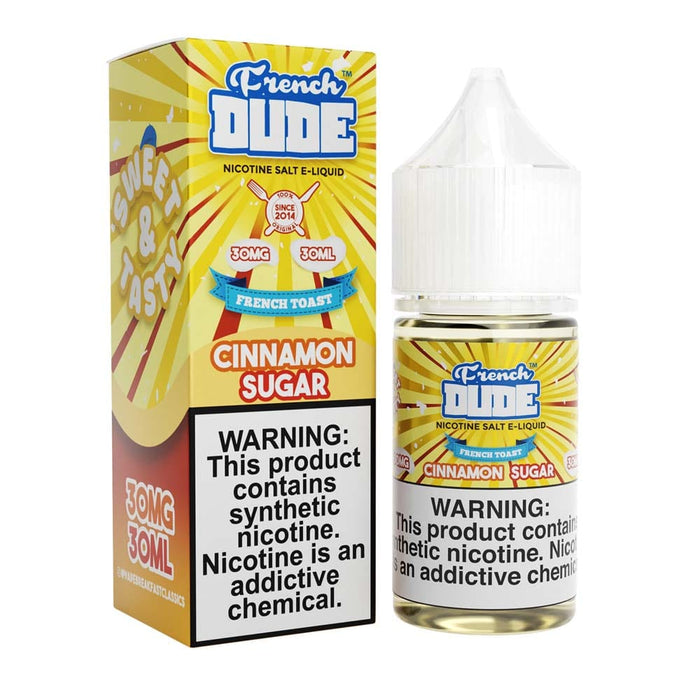 Vape Breakfast Classics French Dude Cinnamon Sugar 30ml Nic Salt Vape Juice