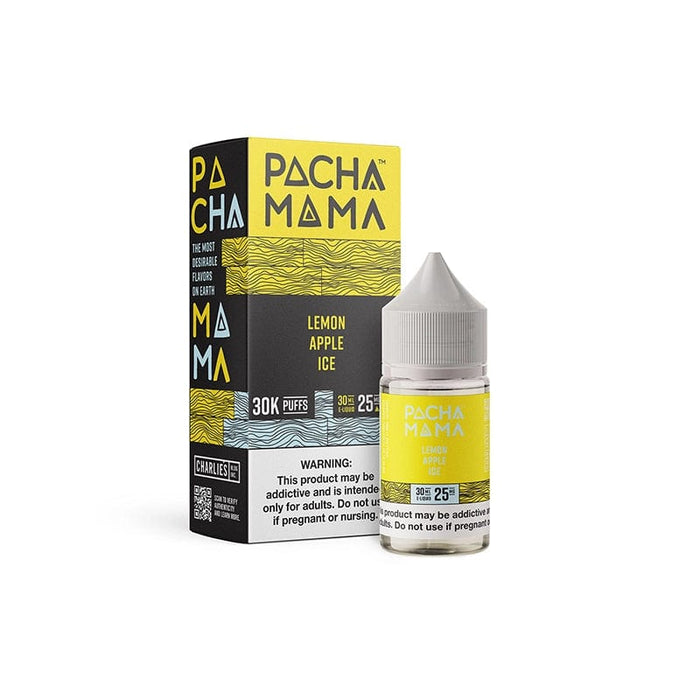 Pachamama Plus+ Lemon Apple Ice TFN Salt Vape Juice 30ml