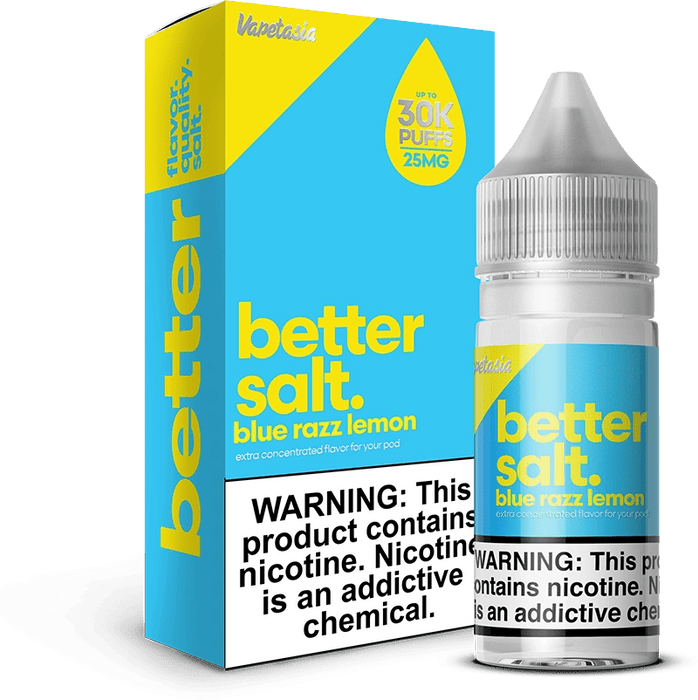 Vapetasia Better Salt Blue Razz Lemon TFN Salt Vape Juice 30ml