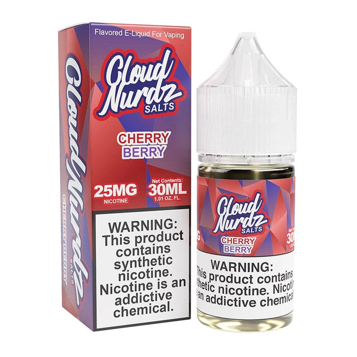 Cloud Nurdz Cherry Berry TFN Salt Vape Juice 30ml