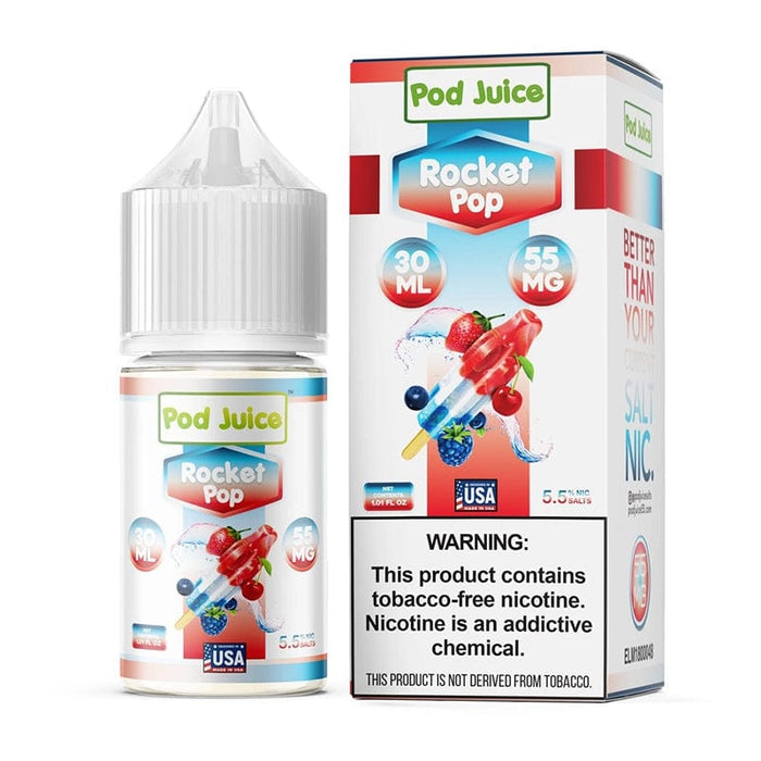 Pod Juice Rocket Pop TFN Salt Vape Juice 30ml