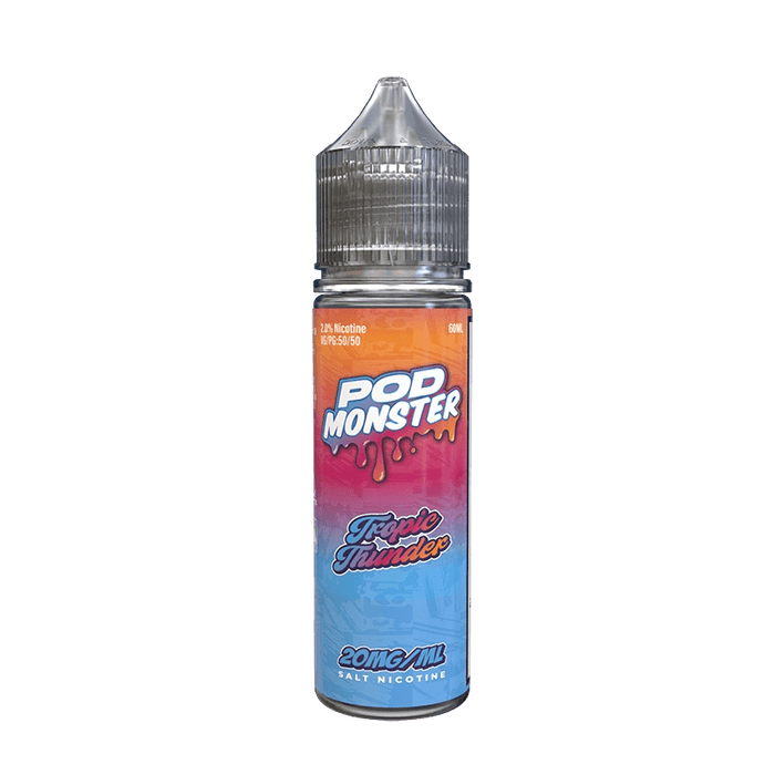 Pod Monster Salts Tropical Thunder  Synthetic Vape Juice 60ml