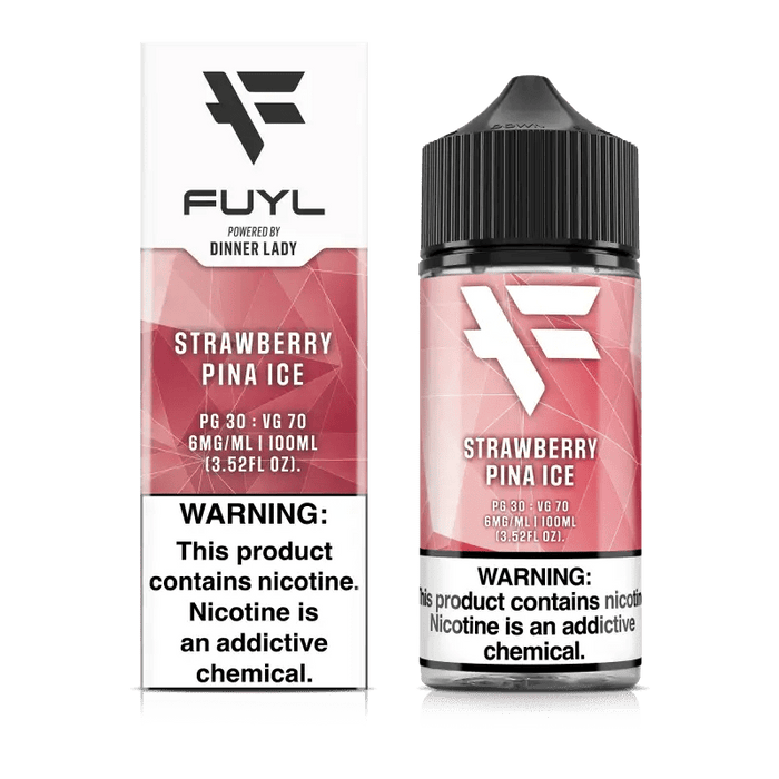 Dinner Lady FUYL Strawberry Pina Ice 100ml