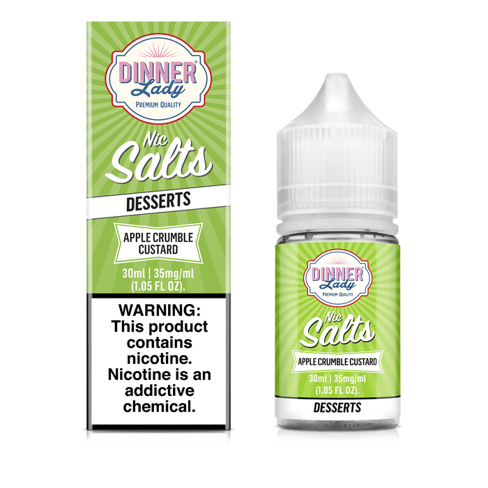 Dinner Lady Apple Crumble Custard 30ml